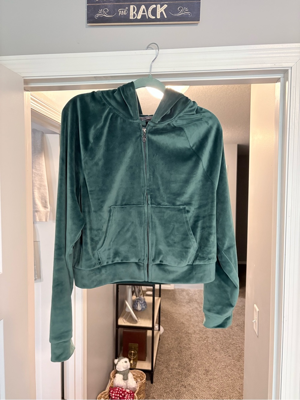 Victoria’s Secret Velour Zip Up